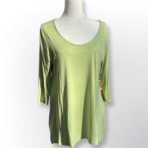 Soft Surroundings Line Tunic with back Zipper, s. L